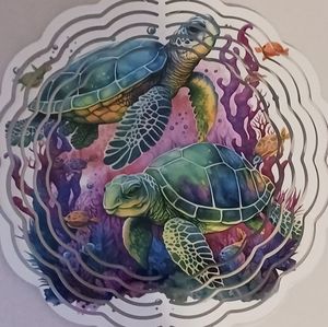 Sea Turtles wind spinner